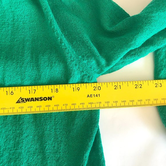 Chico's Solid Ruffle Cardigan Size 1 - Picture 12 of 13